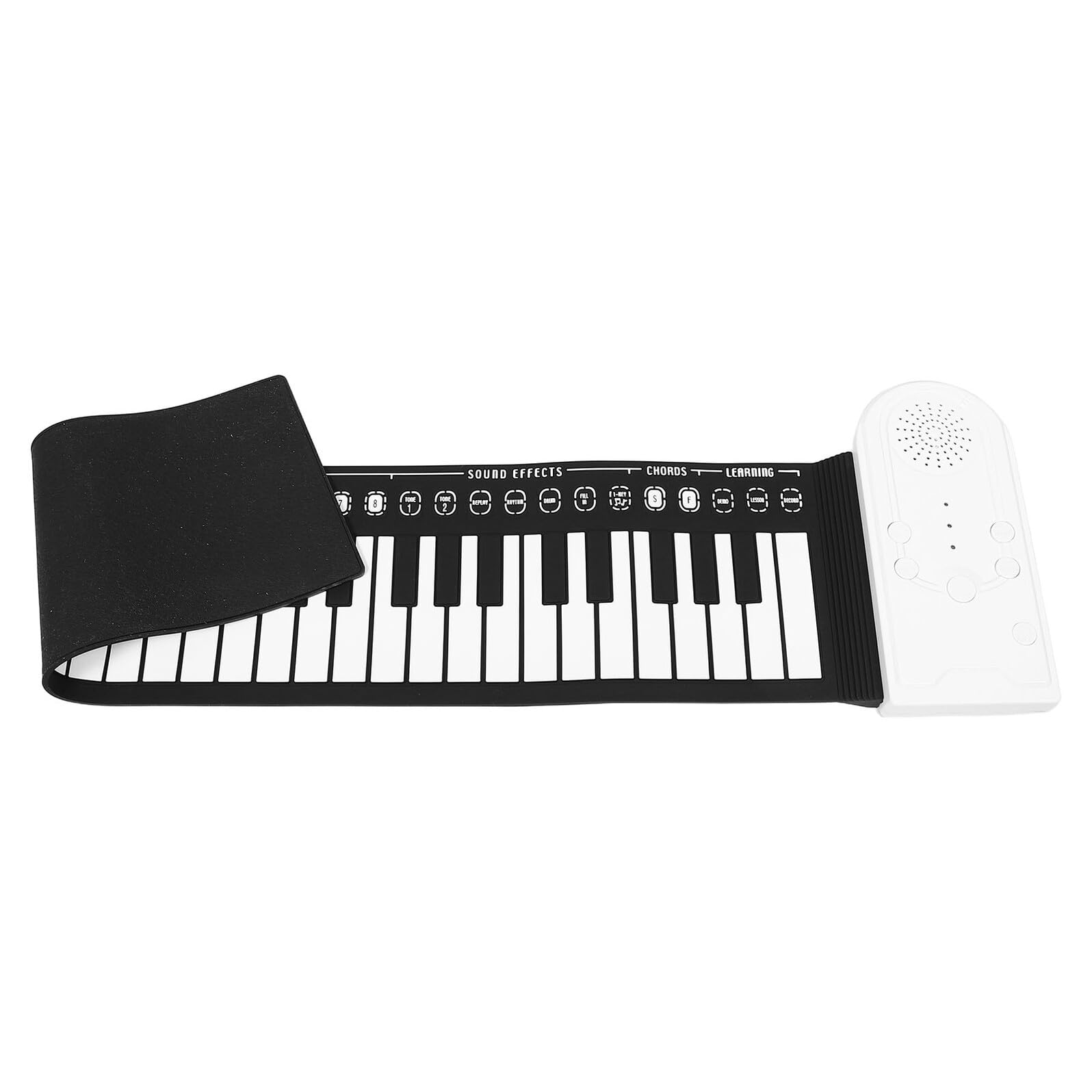 Alipis Pianoforte Arrotolabile Tasti Tastiera Musicale Flessibile in Silicone Tastiera Portatile Per Principianti Per Studenti e Viaggi Senza Batteria