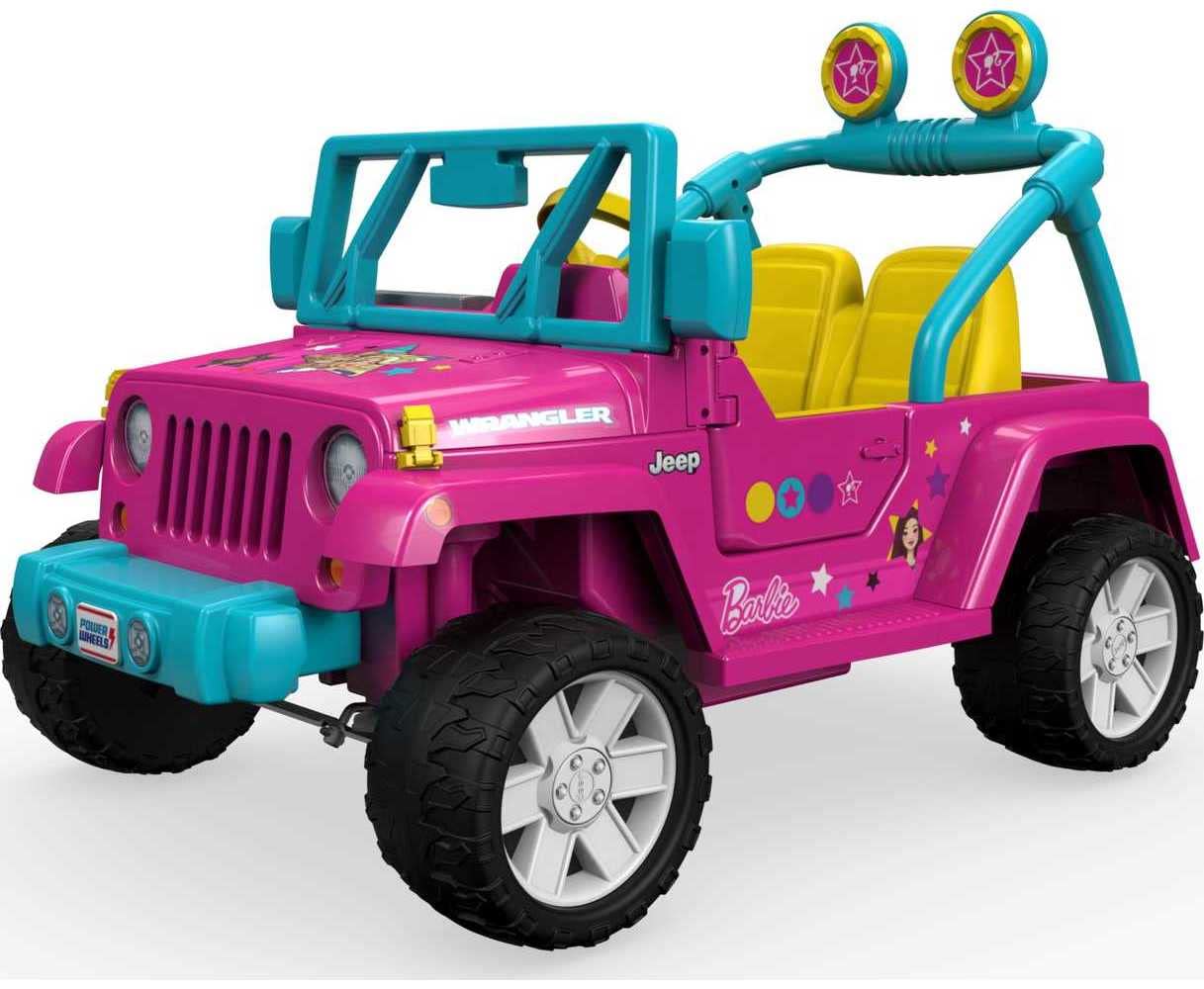 Coche Eléctrico Carro Montable De Barbie Power Wheels Montable - Main Image