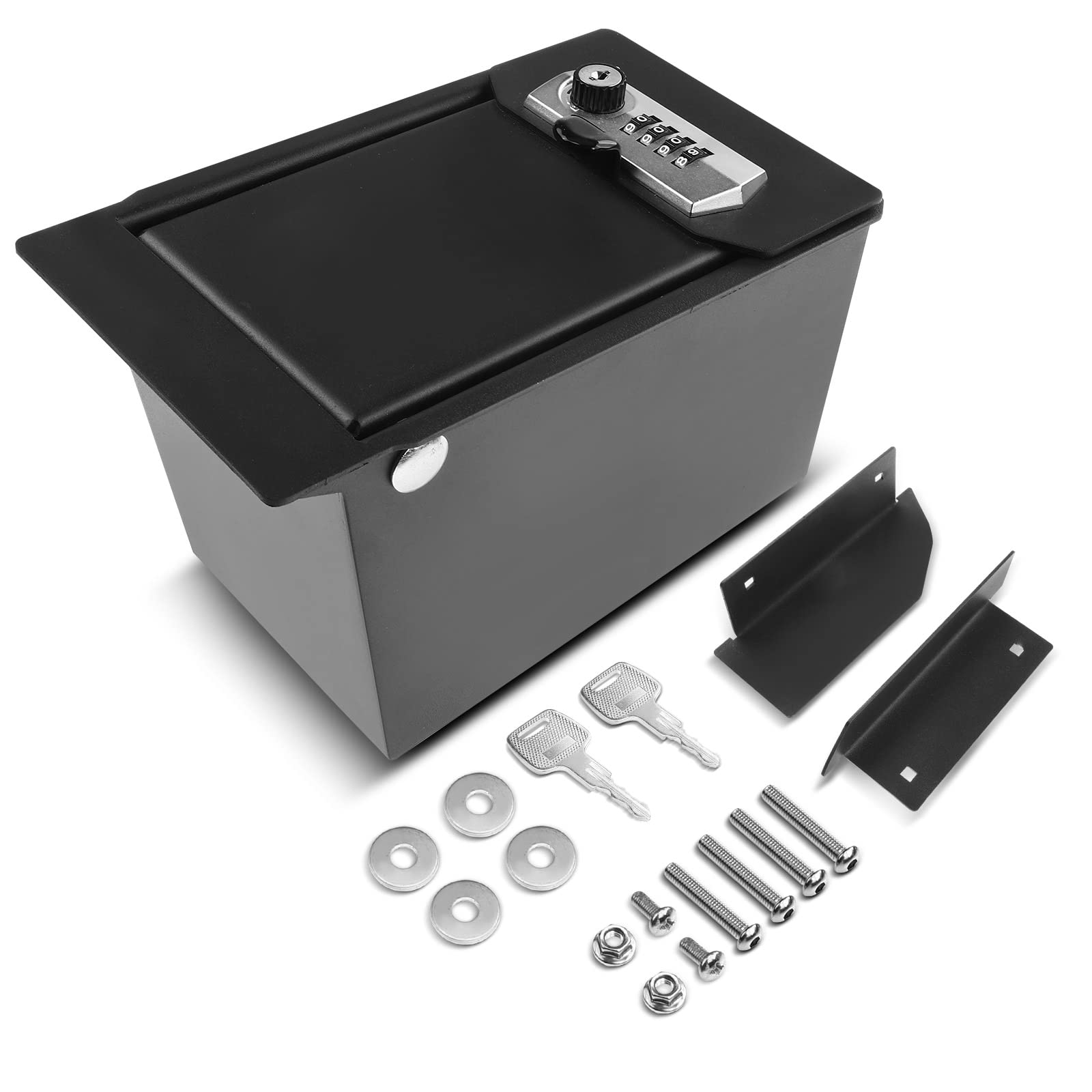 A-Premium Cassetta di sicurezza di bloccaggio della console centrale compatibile con Toyota Camry 2018-2020 Berlina