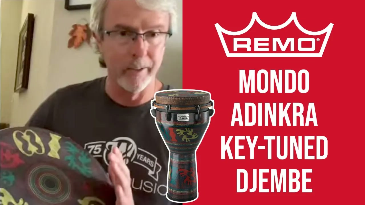 Amazon.com: Remo DJ-0012-24 Mondo Djembe Drum - Adinkra, 12