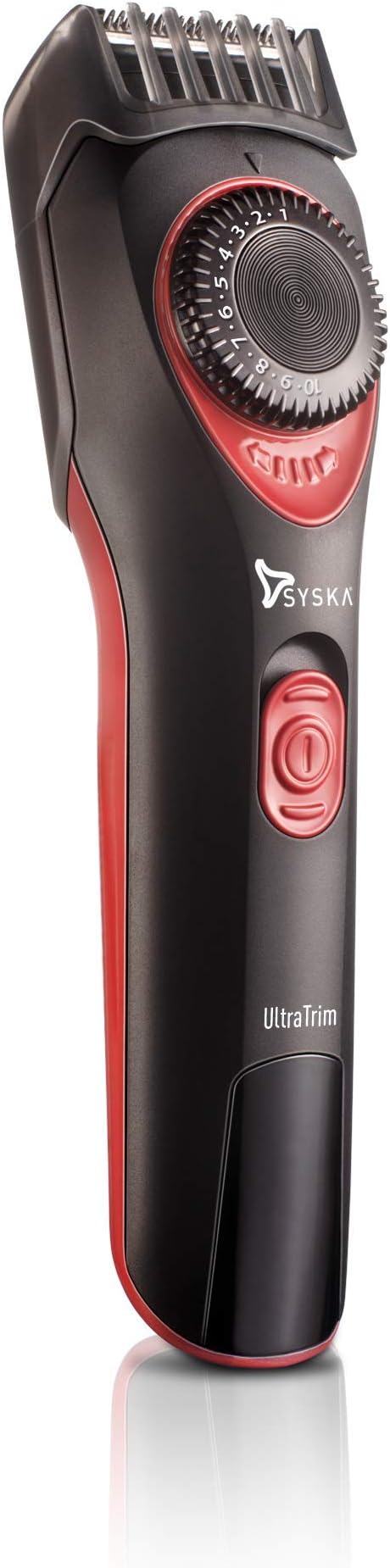 Syska UltraTrim HT700 Beard Trimmer (Black and Red)
