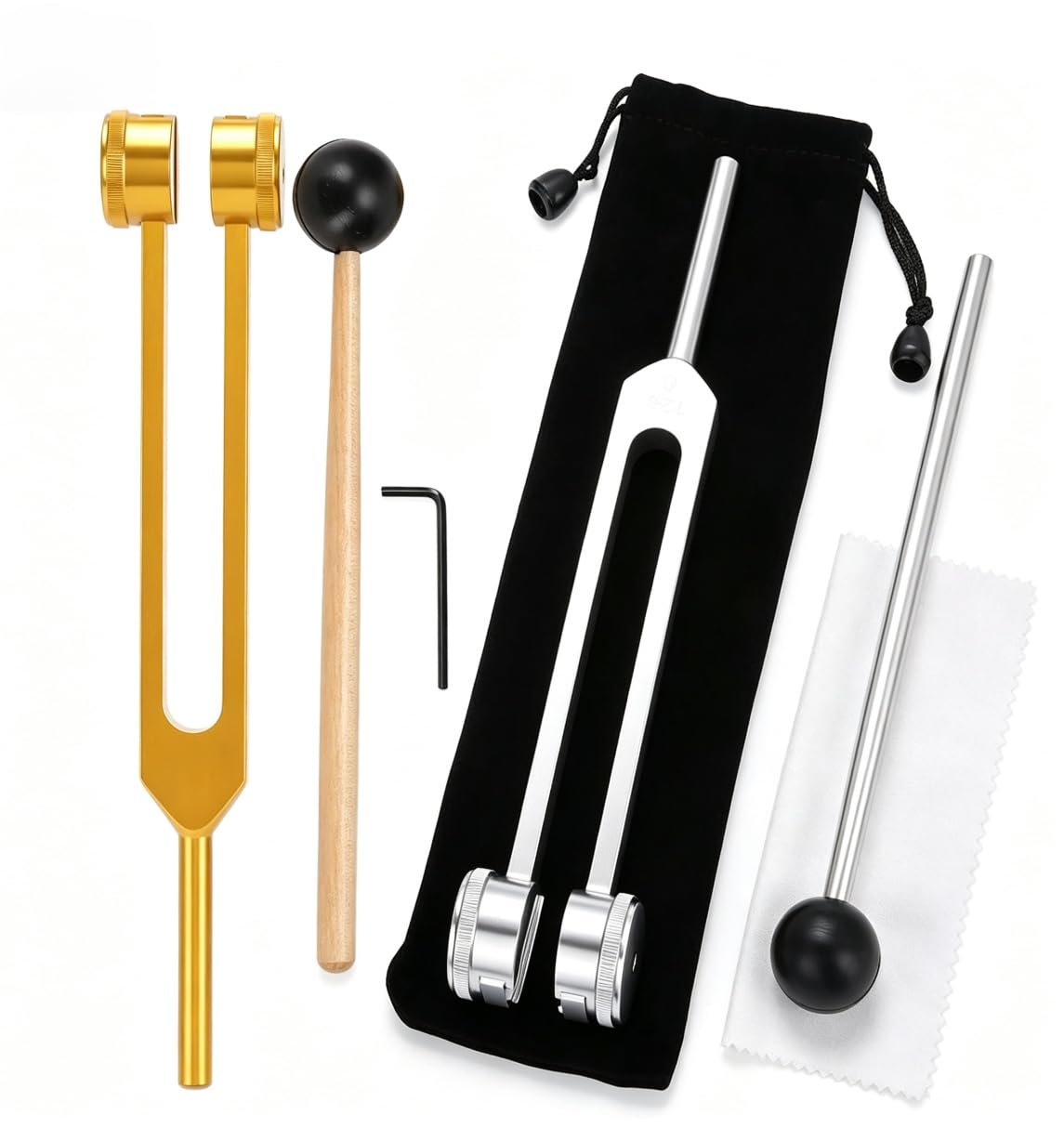Amazon.co.jp: [Maplefea]128Hz 音叉 音叉セット 医療用加重バイオ