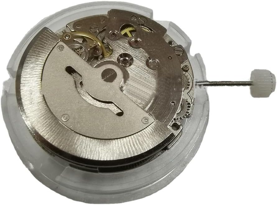 3-Hand Watch Automatic Mechanical Movement Black Date at 3 Replacement Spare Parts for 2813 8215 Selfwind Movement Accessory