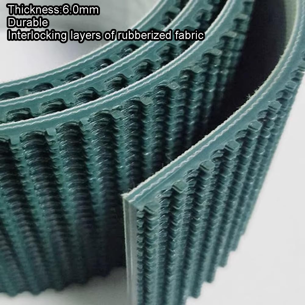 Cinta transportadora industrial de PVC, solución de transporte para líneas de producción, almacenes, carga y descarga, reemplazo resistente para un manejo eficiente de materiales