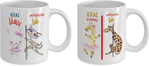 Miniatura 8 de Regalo para tias  Taza de cafe para primas  Perfecto regalo para navidad, graduados, profesionales y estudiantes  Vaso con afirmaciones positivas,,