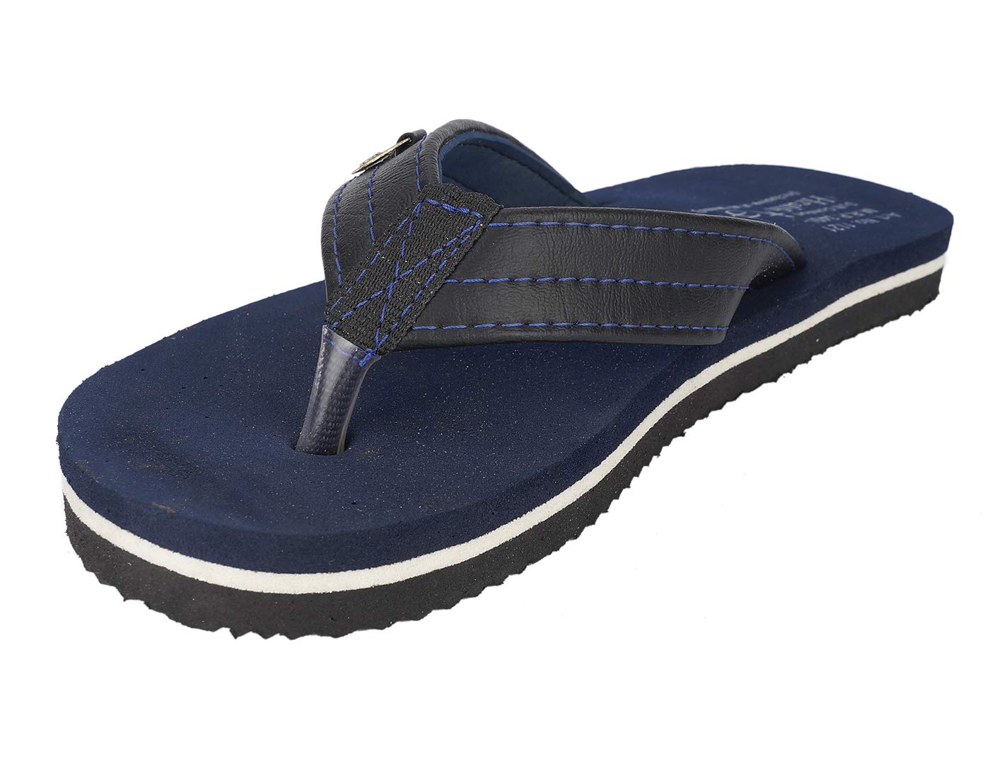 HEALTHFIT Fashionable and Light Weight Men Slipper (Brown)