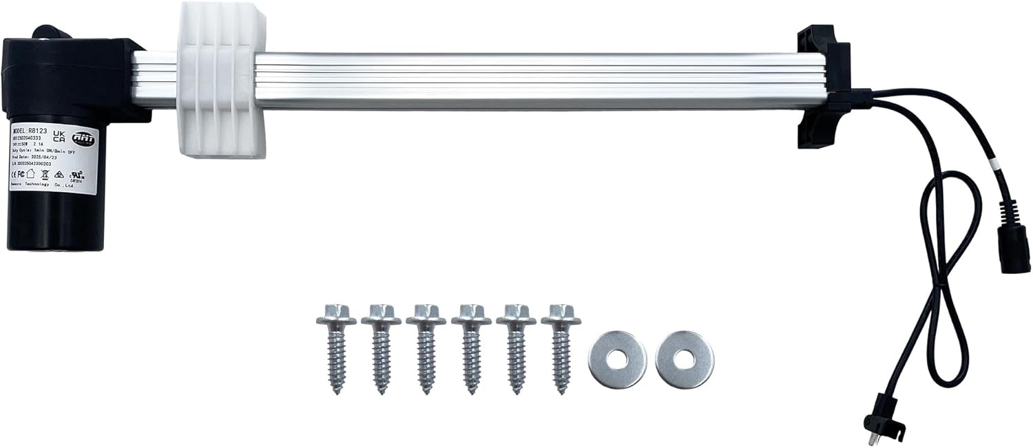 RMT Linear Actuator Model R8123 R812302040333 Power Recliner Lift Chairs Motor Replacement with Screws and Nuts