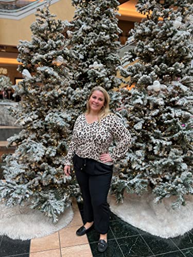 EVALESS Womens 2025 Summer Casual Pants Drawstring Elastic High Waisted Work Trousers Joggers Trendy Harem Pants with Pockets2