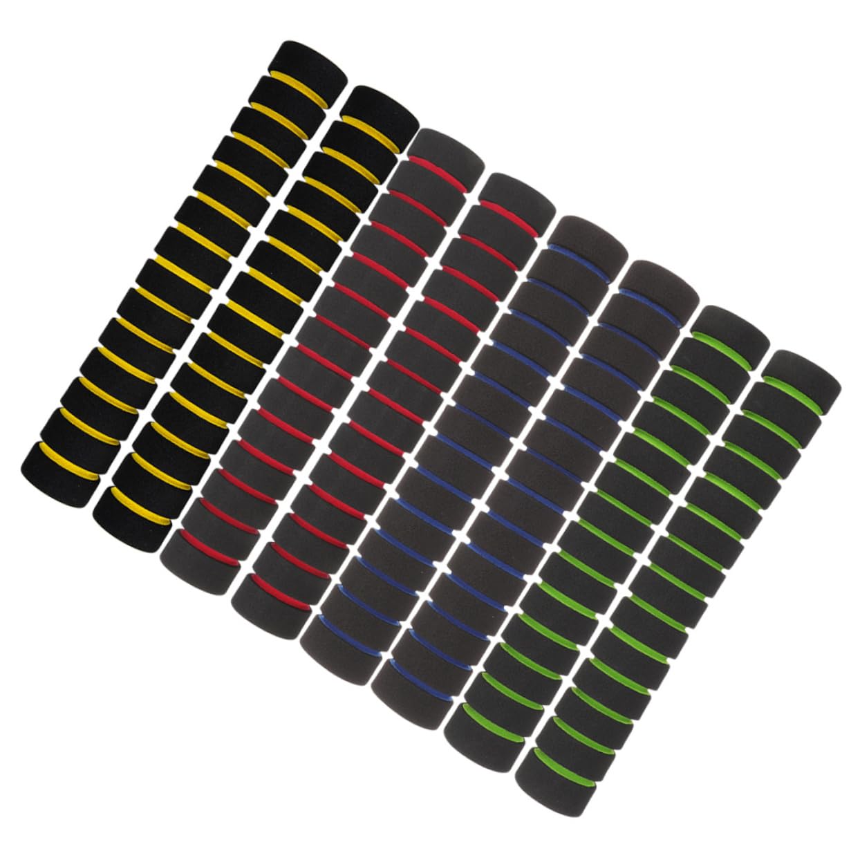 HANABASS 4 Pair Neoprene Kayak Paddle Grips Non-Slip Sponge Grip Covers for Kayak Paddle