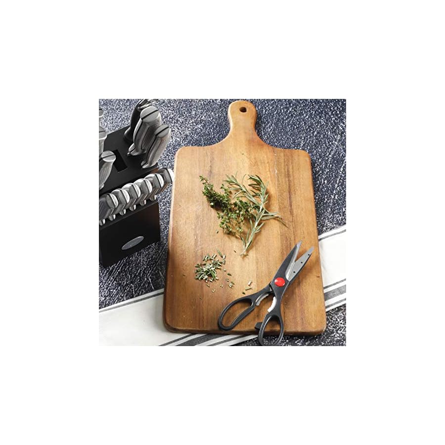 Oster-Edgefield-Stainless-Steel-Cutlery-Knife-Block-Set-14-Piece-Brushed-Satin Oster Edgefield Stainless Steel Cutlery Knife Block Set, 14-Piece, Brushed Satin