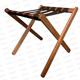 Zaka - Suporte de Mala Madeira Marrom 100kg