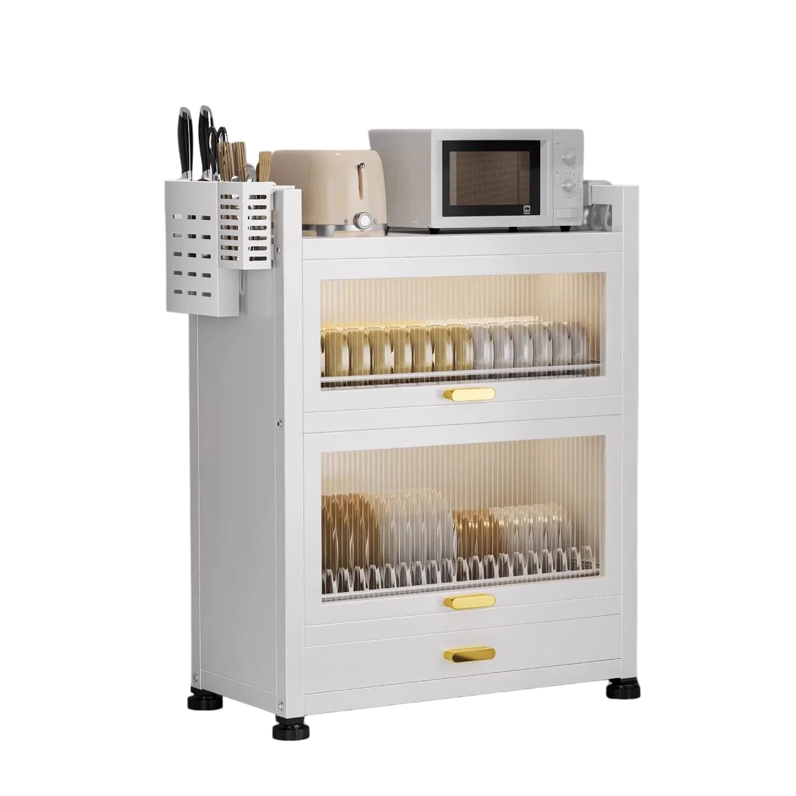 Égouttoir à vaisselle 2 niveaux grande capacité blanc 71cm