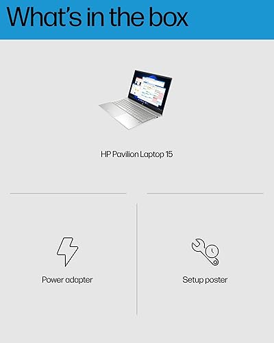 Miniatura 8 de HP Pavilion 15-eg2025nr 15.6" FHD Laptop Intel Core i7-1255U 1.7GHz 16GB RAM 512GB SSD Wi-Fi Bluetooth Webcam Windows 11 Professional (renovado)