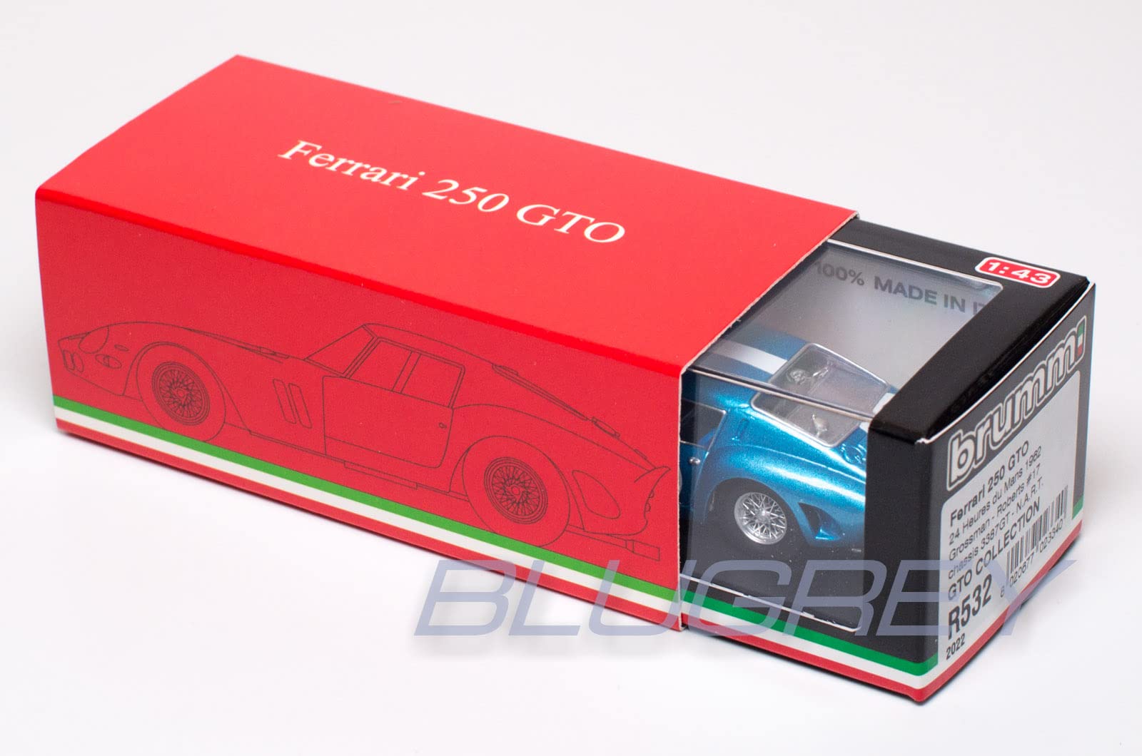 Amazon | ブルム 1/43 フェラーリ 250 GTO ルマン24H 1962 BRUMM