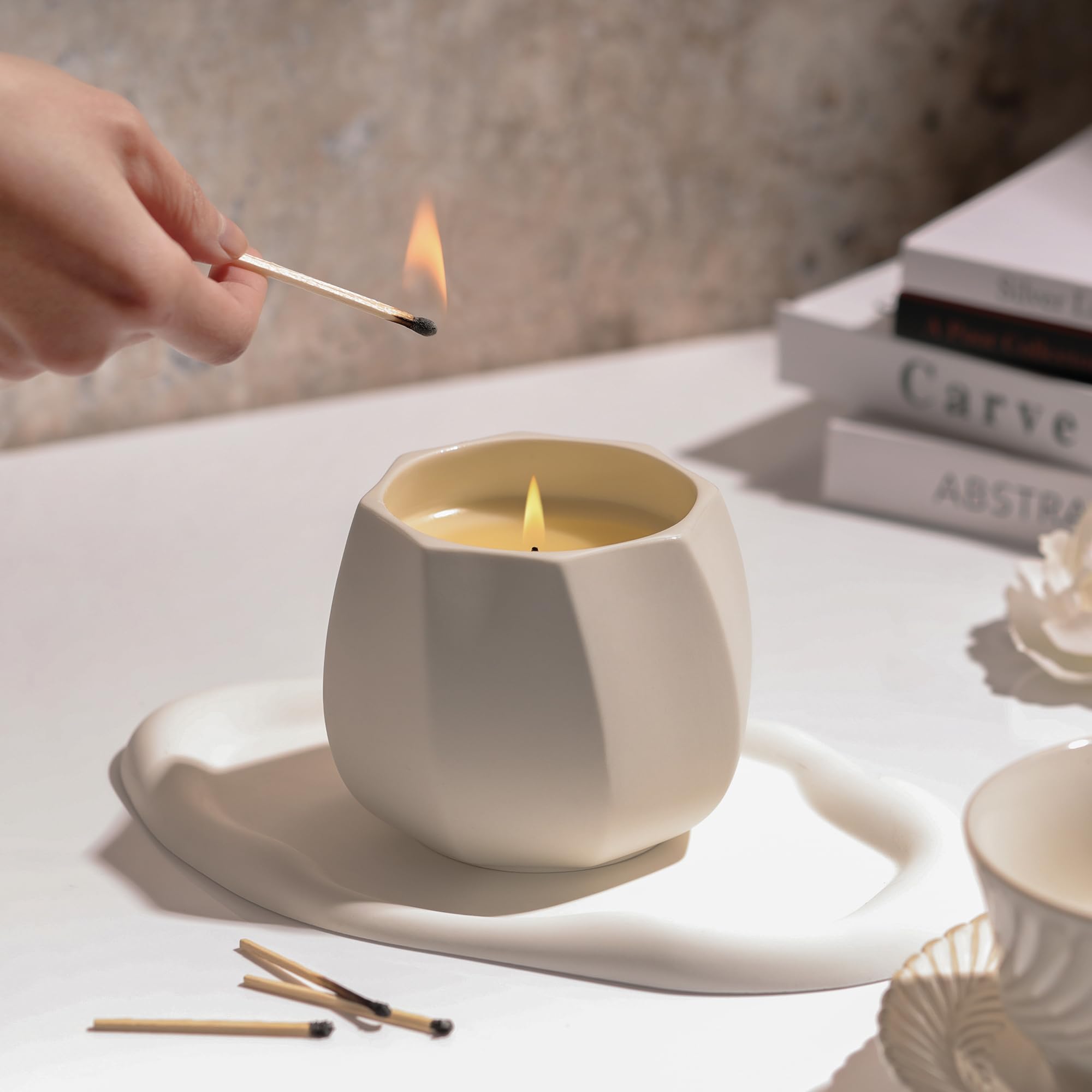 Amazon.co.jp: TALENT CANDLES アロマキャンドル アプリコット