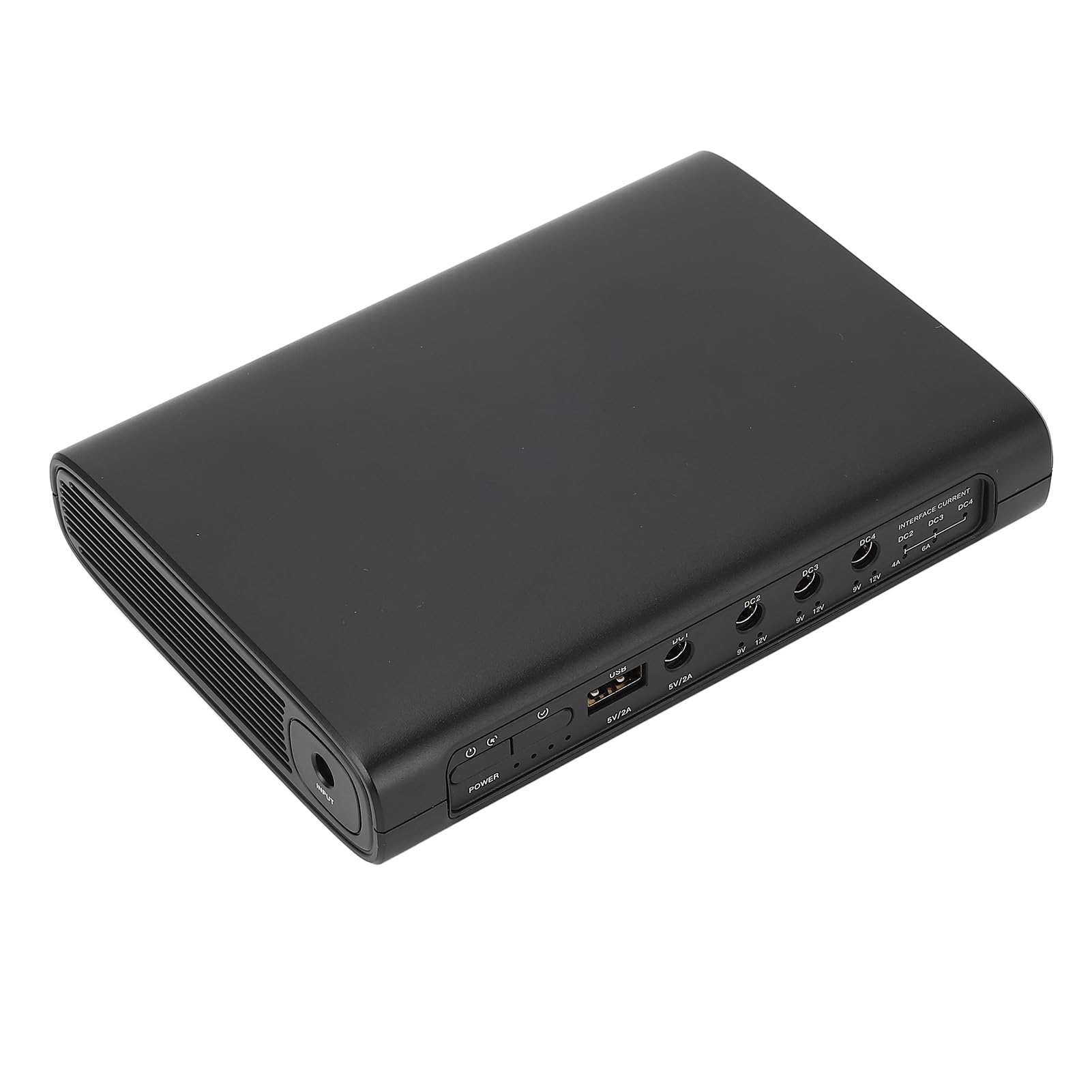 Mini-UPS Batteria Backup, Alimentazione Continua 16000 MAh con Protezione da Corto Circuito per Router Telecamera di Sicurezza Smartphone (Spina UE)