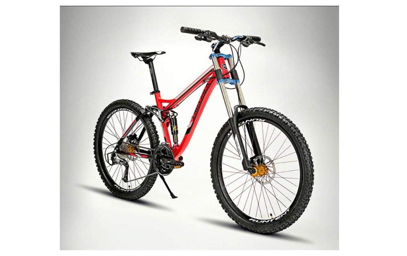 マウンテンバイク Amazon | マウンテンバイク自転車大人男性用デュアルディスクブレーキ