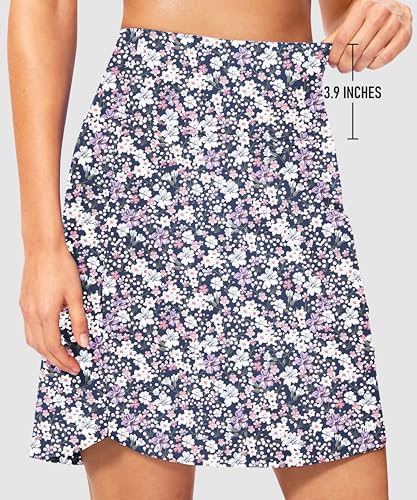 Image of Viodia Women's 18 inch /20 inch Long Swim Skirt High Waisted Modest Swimsuits Skirt Bathing Suit Tummy Control Swim Bottoms
