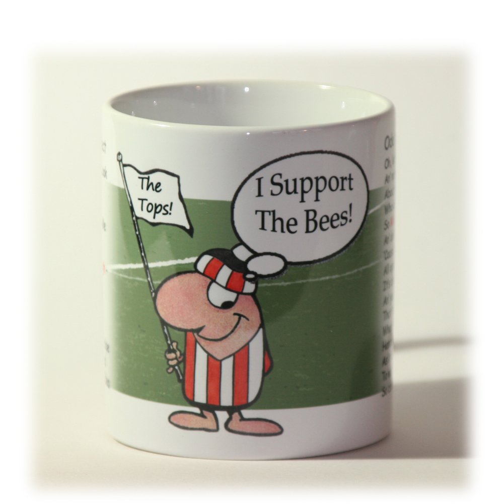 Impishodes Brentford FC Football Supporter Ceramic 11oz Mug