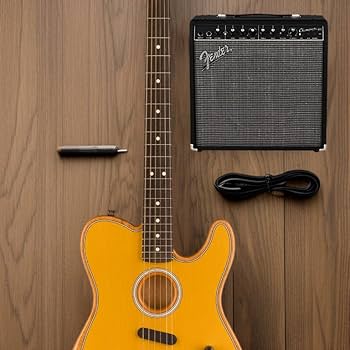 Amazon.com: Fender Acoustasonic Player Telecaster Acoustic