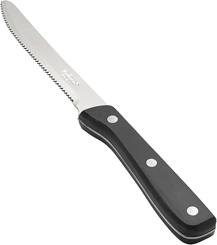 Miniatura 2 de Winco Cuchillo para carne de 3 remaches con mango de pompón