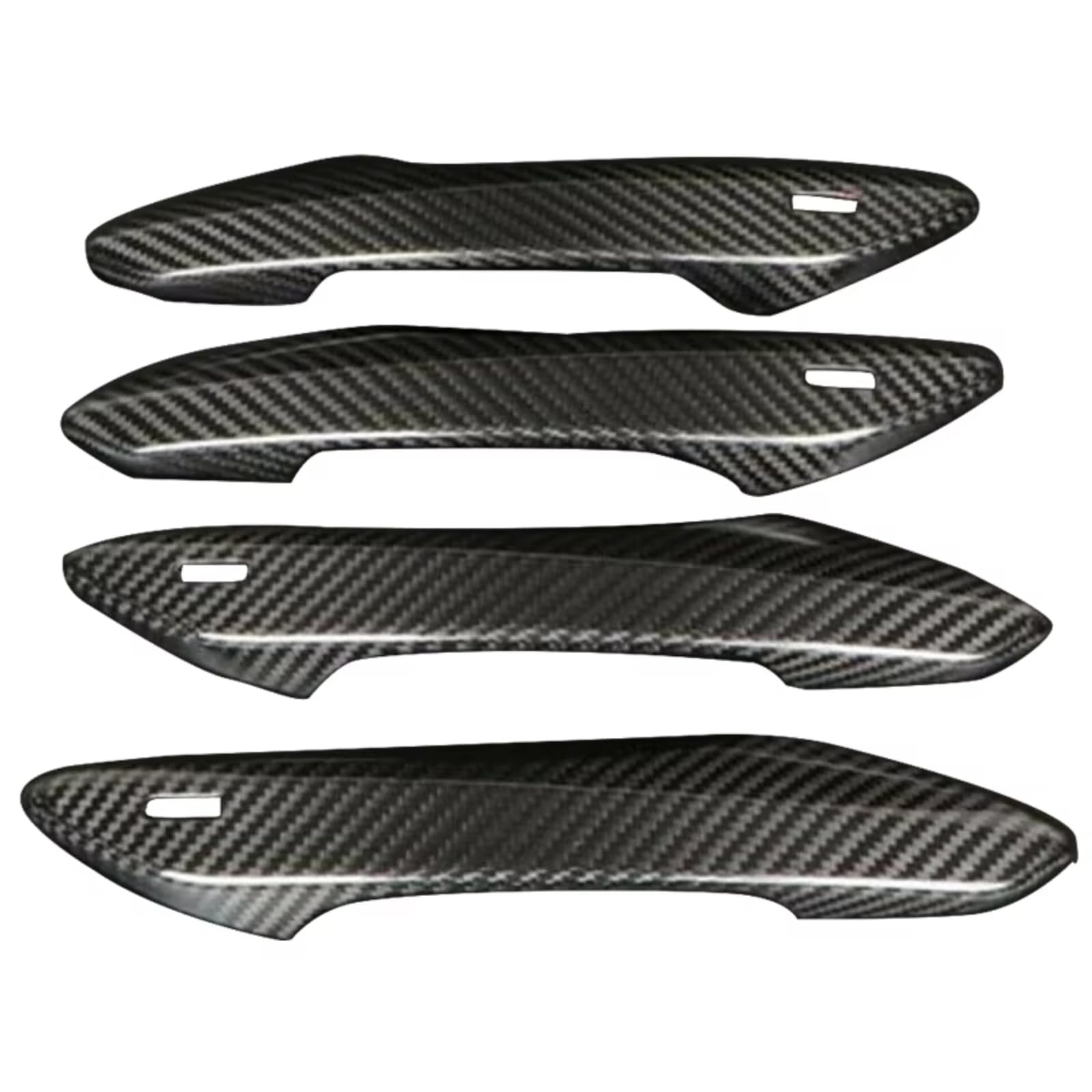 WOLIIEXZ Exterior Door Handle Cap Compatible with Lexus RX350 RX450h RX200t 2016 2017 2018 2019 2020 2021 2022 Carbon Fiber Style Exterior Door Handle Cover