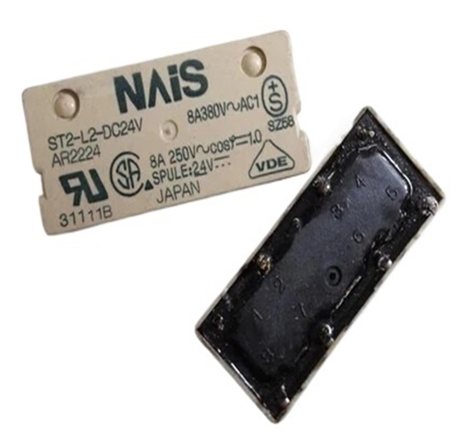 JJHQOKYNA Relay ST2-L2-DC24V AR2224 ST2-L2-24VDC ST2L2DC24V 24VDC DC24V 24V DIP8