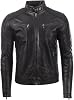 Aviatrix Men's Super Soft Real Leather Fashion Jacket with Side Detailing (VO3W)
