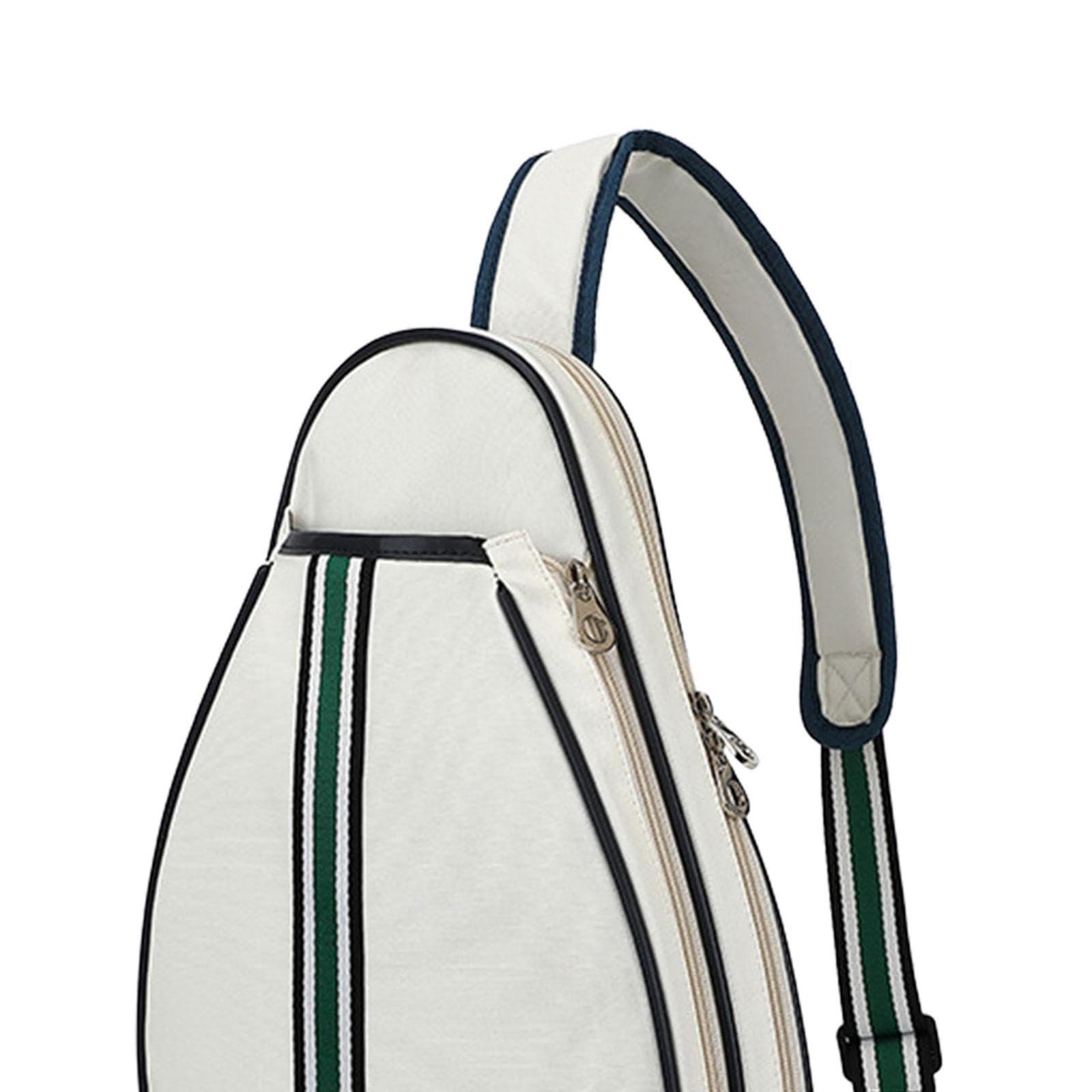 Borsa Tennis Leggera Borsa Badminton Borsa Squash Borsa Racchette Crossbody in Tessuto Oxford Resistente all’Usura Adatta a Viaggiatori Appassionati a