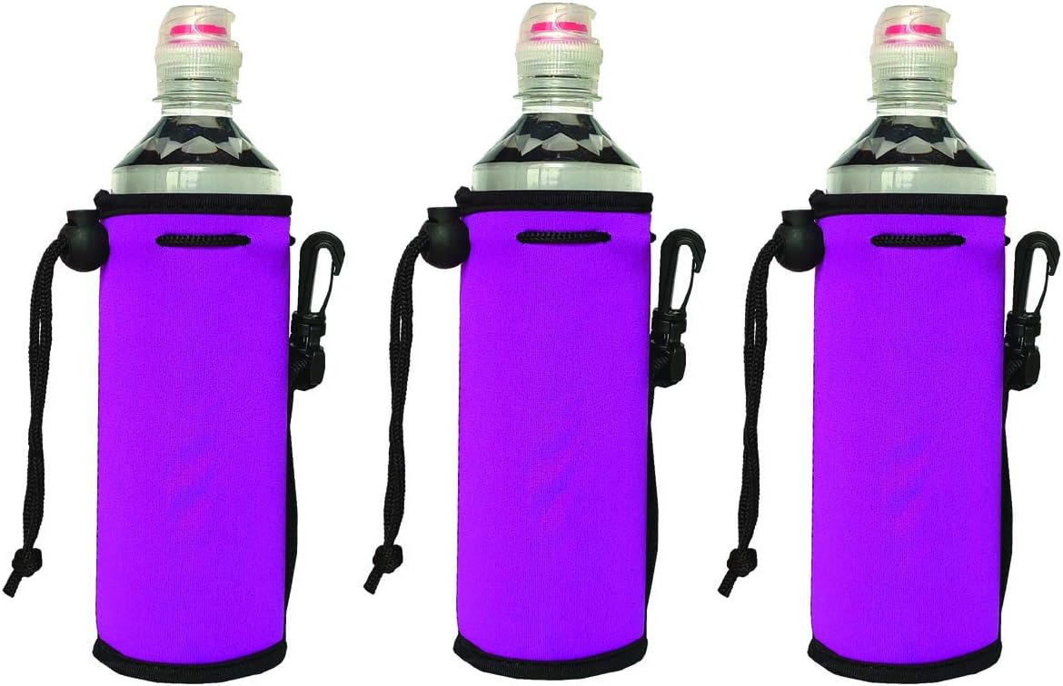 Lucky Life Neoprene Water Bottle Drawstring Insulator