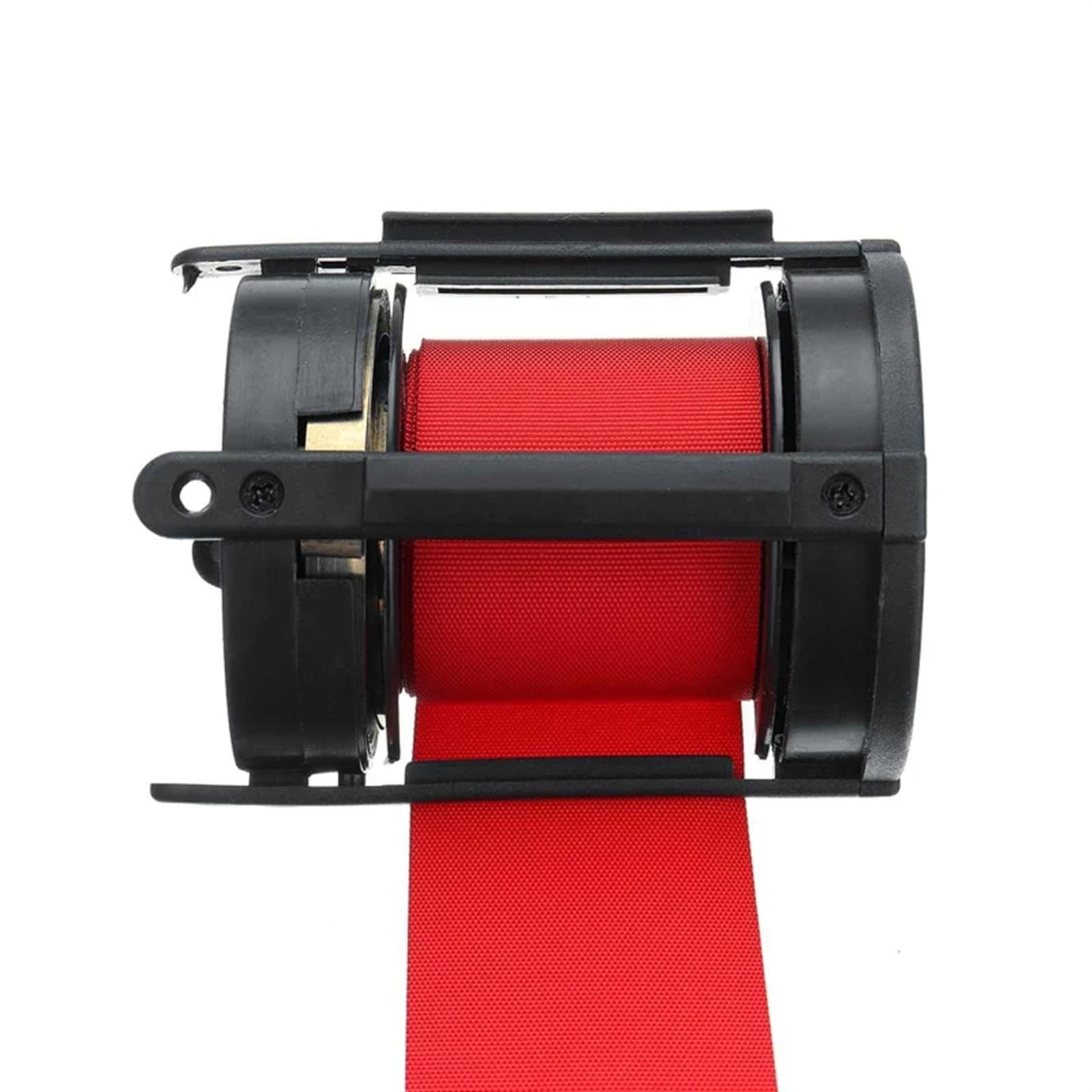 Cinta De Señalización Retráctil De 2/3/5 M - Cinta De Barrera Roja para Montaje En Pared para Control De Multitudes En Eventos Y Deportes Al Aire Libre - Ajustable, Fácil Instalaci