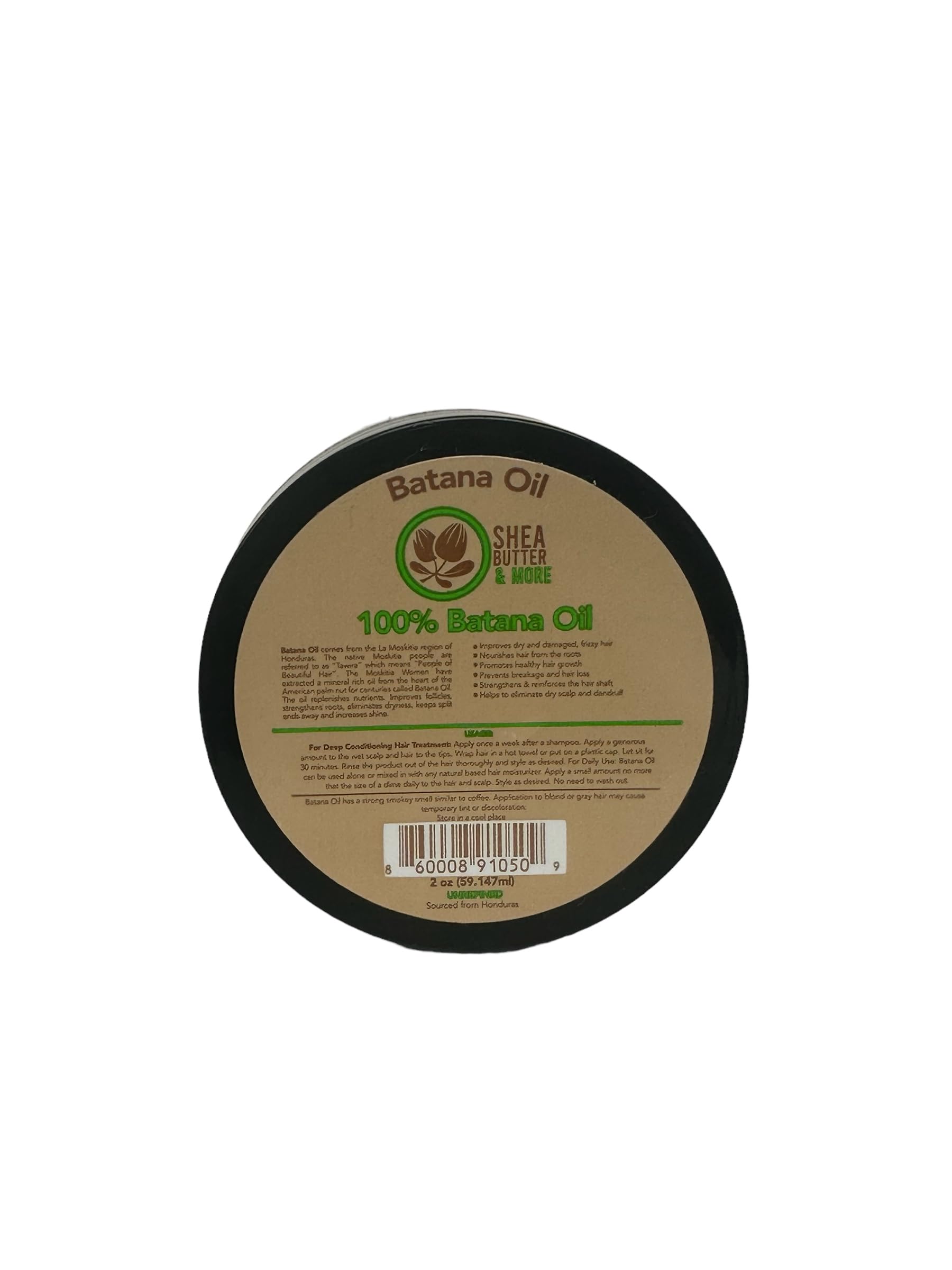 Generic 100% Batana Oil - Dr. Sebi Approved - 2 oz