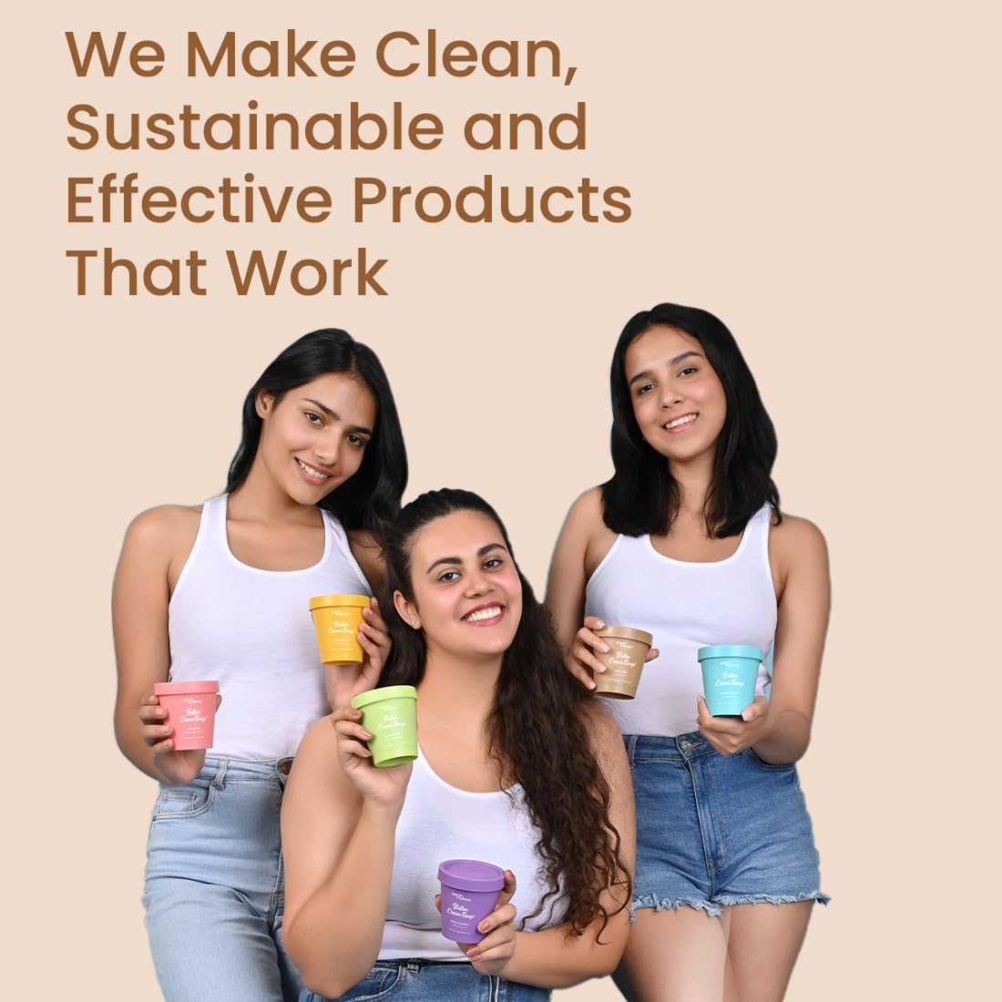Earth Rhythm Filter Kapi Butter Cream Soap Cleanse, Moisturizes Skin, Make Skin Soft & Supple | Coffee Seed Oil, Shea Butter | for All Skin Type | Men & Women - 160g - Image 7 thumbnail
