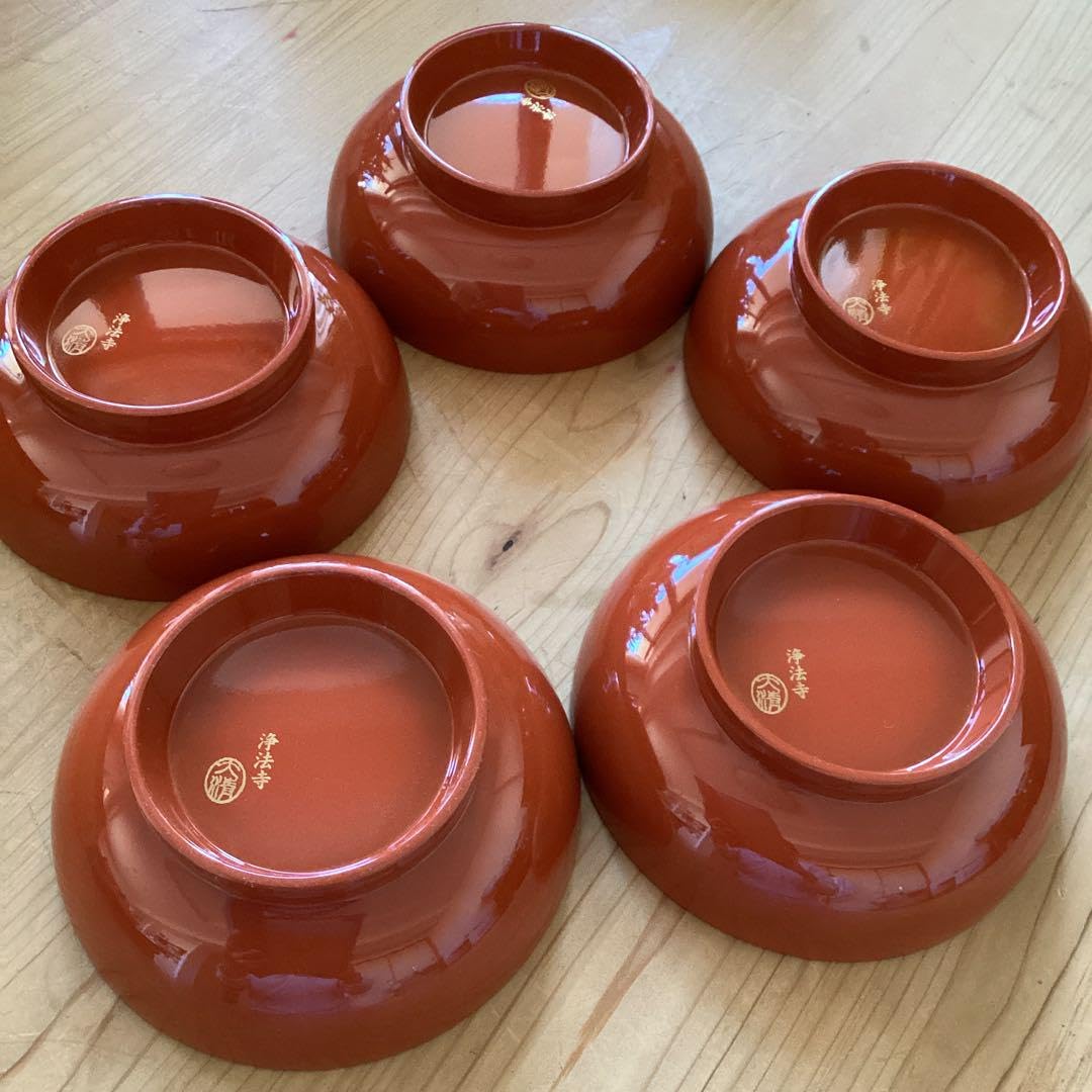 浄法寺塗 漆器 小鉢5客 使い方色々