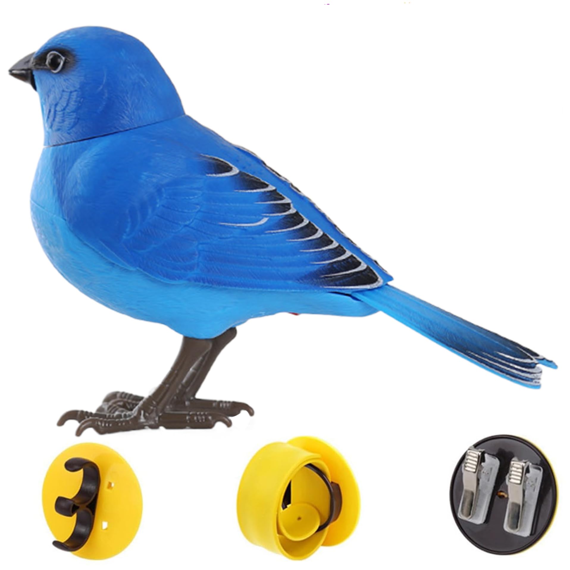 Oiseaux de simulation animés pour décoration de jardin et animation de balcon - 8