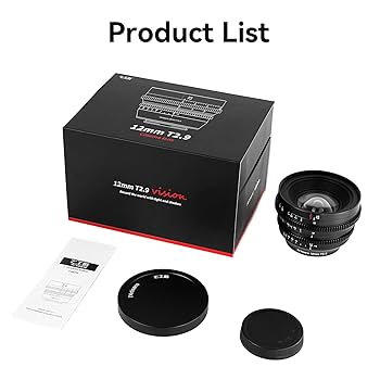 Amazon.com : 7Artisans 12mm T2.9 Large Aperture APS-C Ultra