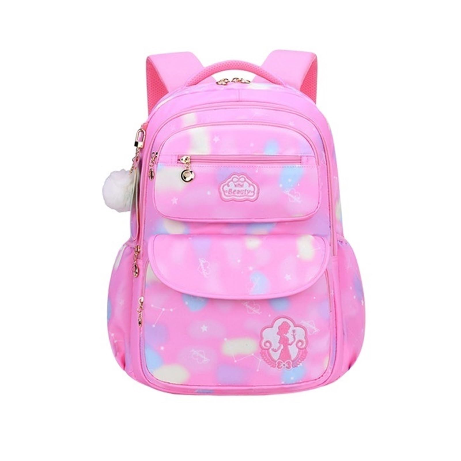 Pengchang Mochila escolar for niña y niño, mochila rosa for chico, mochila escolar for adolescente, Kit de clase pequeña impermeable for primaria