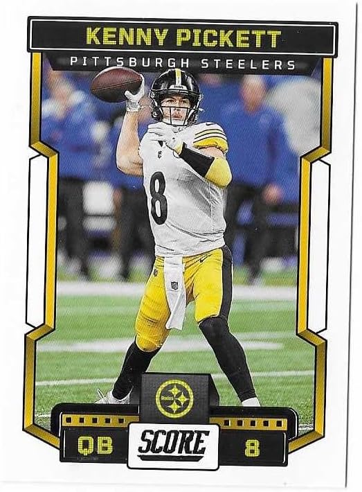 2023 Panini Score Football Pittsburgh Steelers Team Set 13 Cards WDrafted Rookies Kenny Pickett