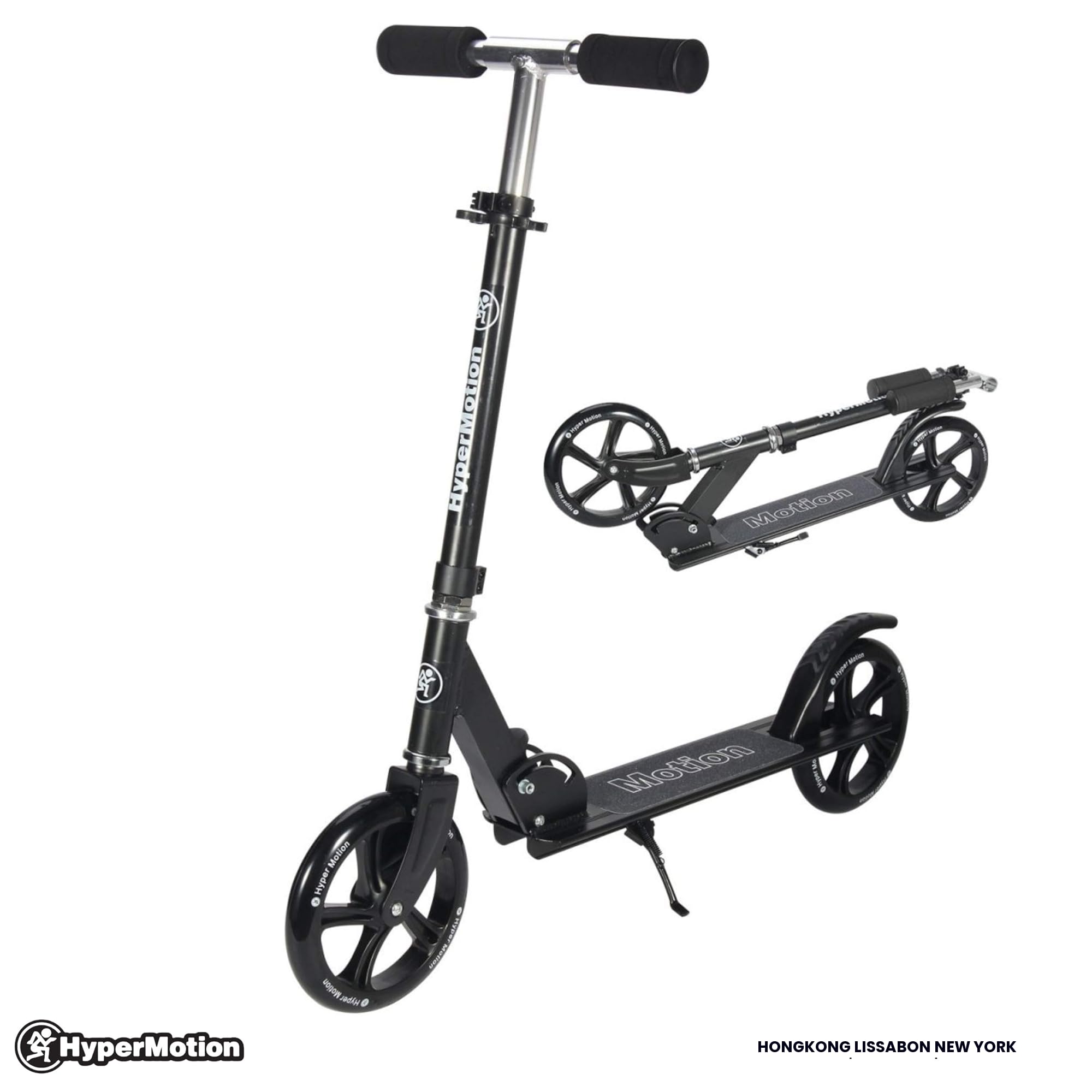 HyperMotion, Kinderroller, Roller für Kinder, faltbar, ab Kleinkind Junge Mädchen, Kinderscooter für Mädchen und Jungen ab 8 Jahre, Kickboard, Tretroller