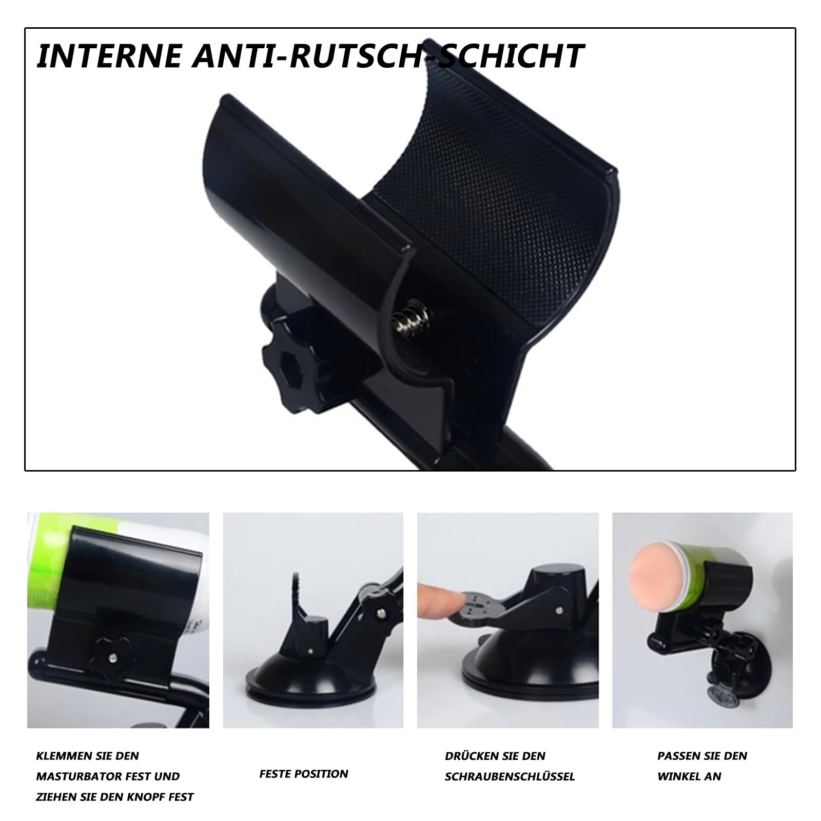 Support de masturbateur mains libres, support de sextoy, sextoys pour hommes, support auxiliaire de masturbateur réglable, accessoires pour ensembles de jouets de masturbation pour hommes