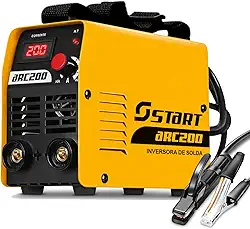 Máquina Inversora De Solda Portatil Mma Eletrodo Tig 220v Top Arc200