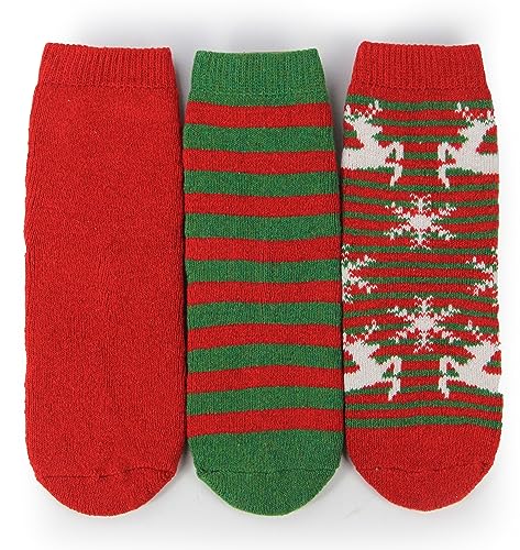 Image of BenSorts Women's Winter Boots Socks Thick Warm Cozy Crew Socks Solid Color Gifts
