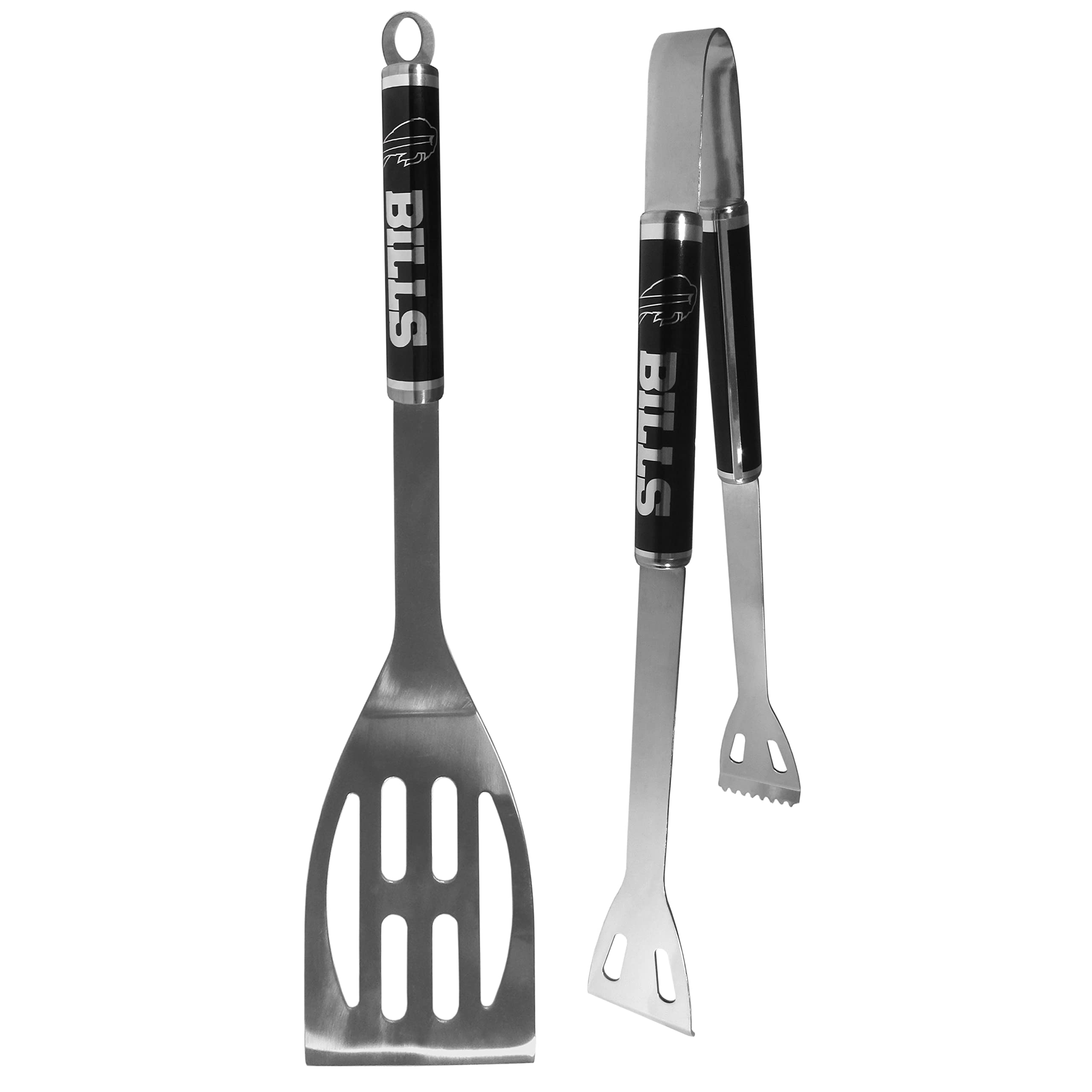 Juego de barbacoa Buffalo Bills de Siskiyou Sports en color negro con dos piezas de talla única