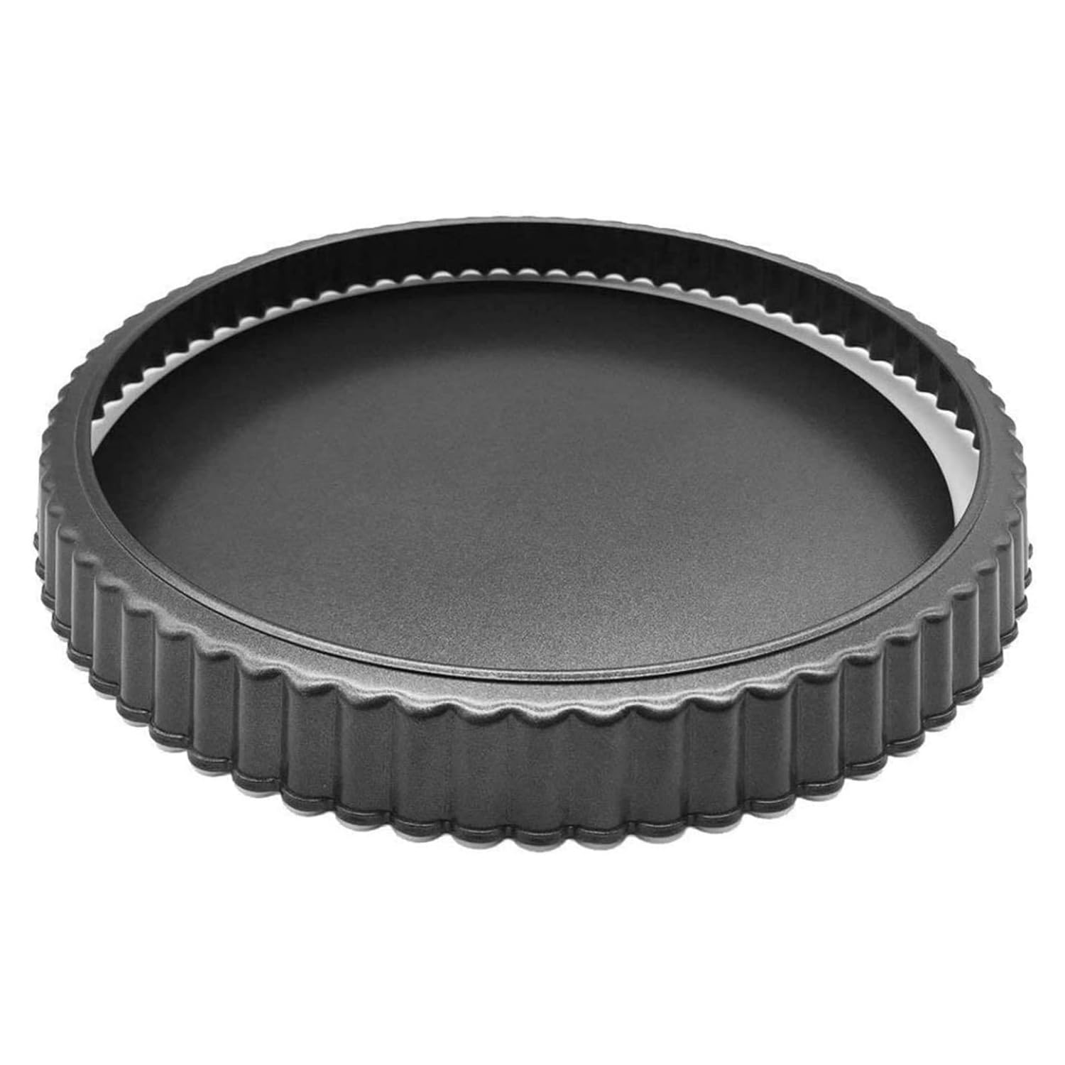 LATRAT Forma do tarty, 28 cm, patelnia Quiche, z dnem, dobra powłoka zapobiegająca przywieraniu, wyciągany spód