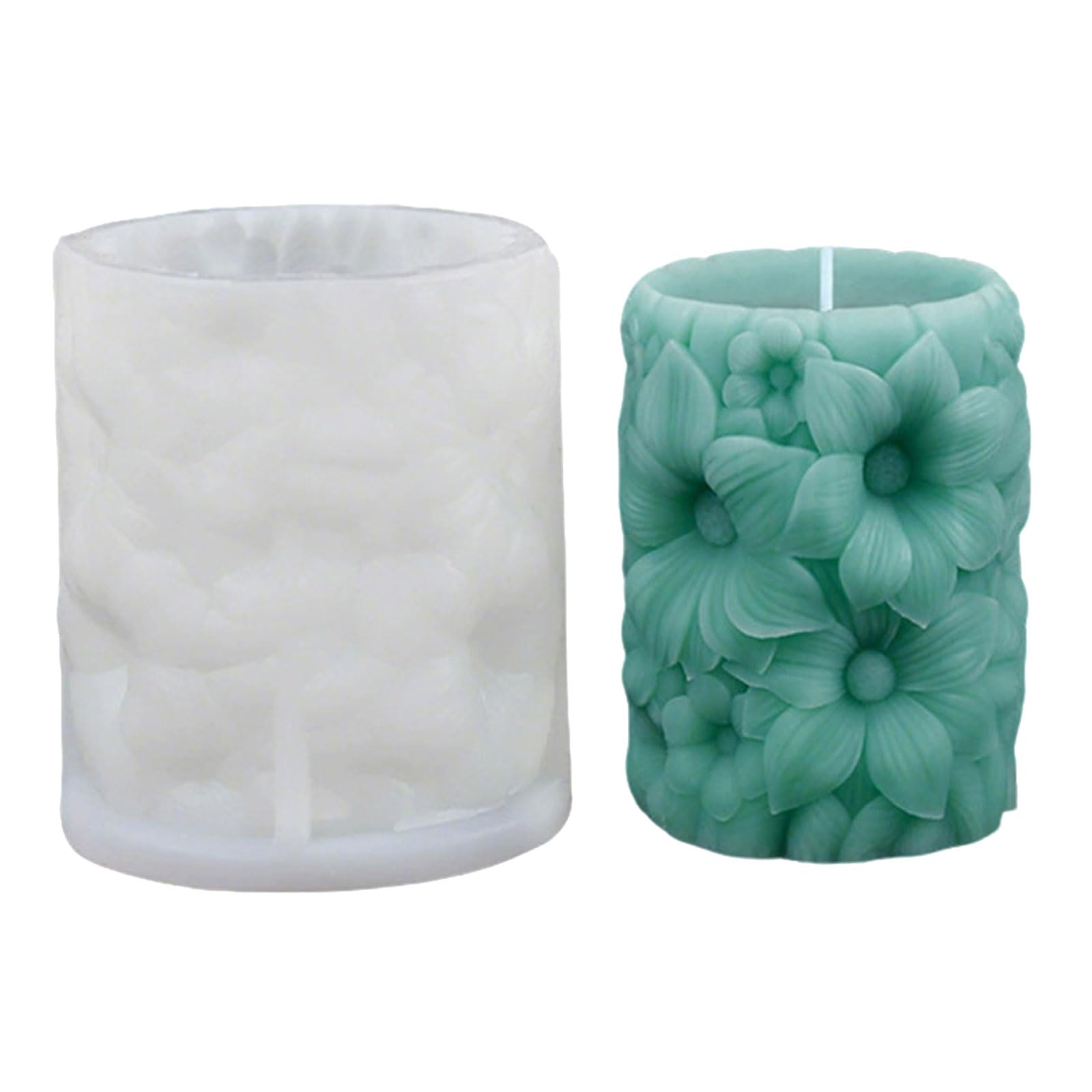 Osniyaw A Multipurpose Silicone Mould For Sant Candles For Craft Projects Family Holiday Sant Silicone Mould For Candles