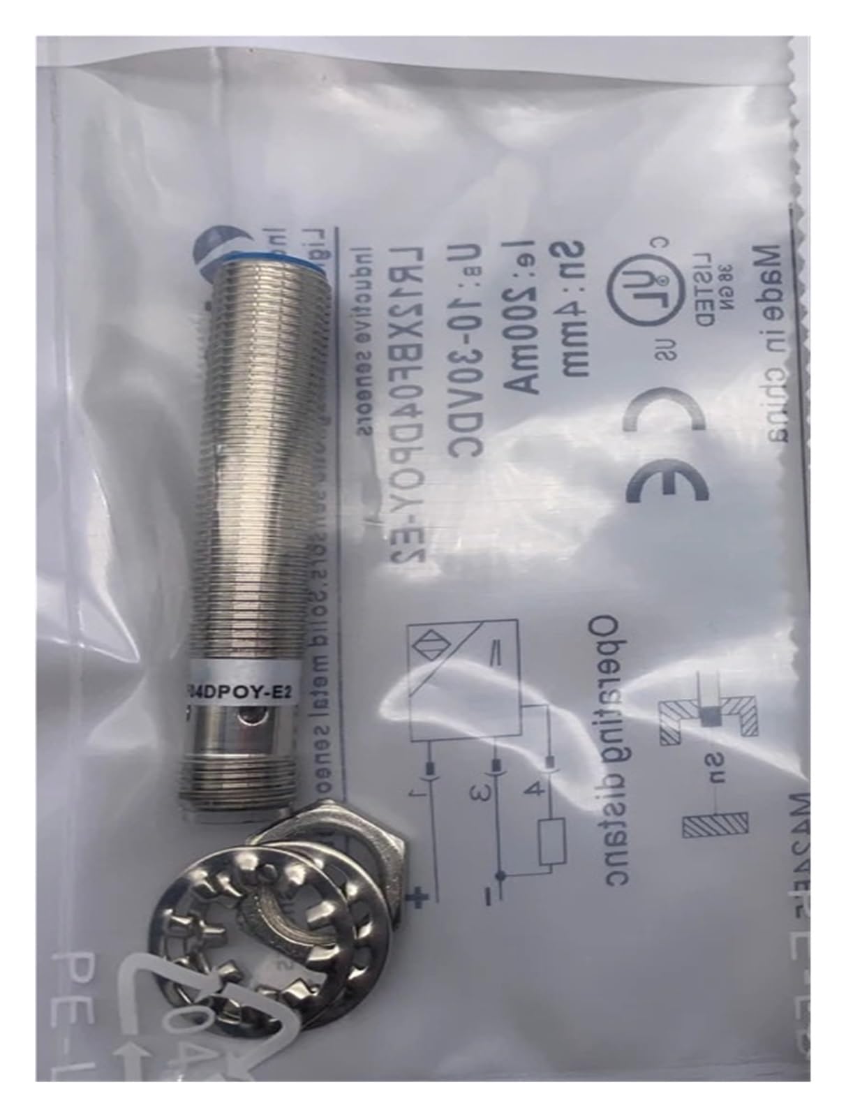 1 Uds LR30XCF15ATOY-3M LR12XCF06DPOY-E2 Sensor de Interruptor de proximidad(LR12XCF06DPOY-E2)