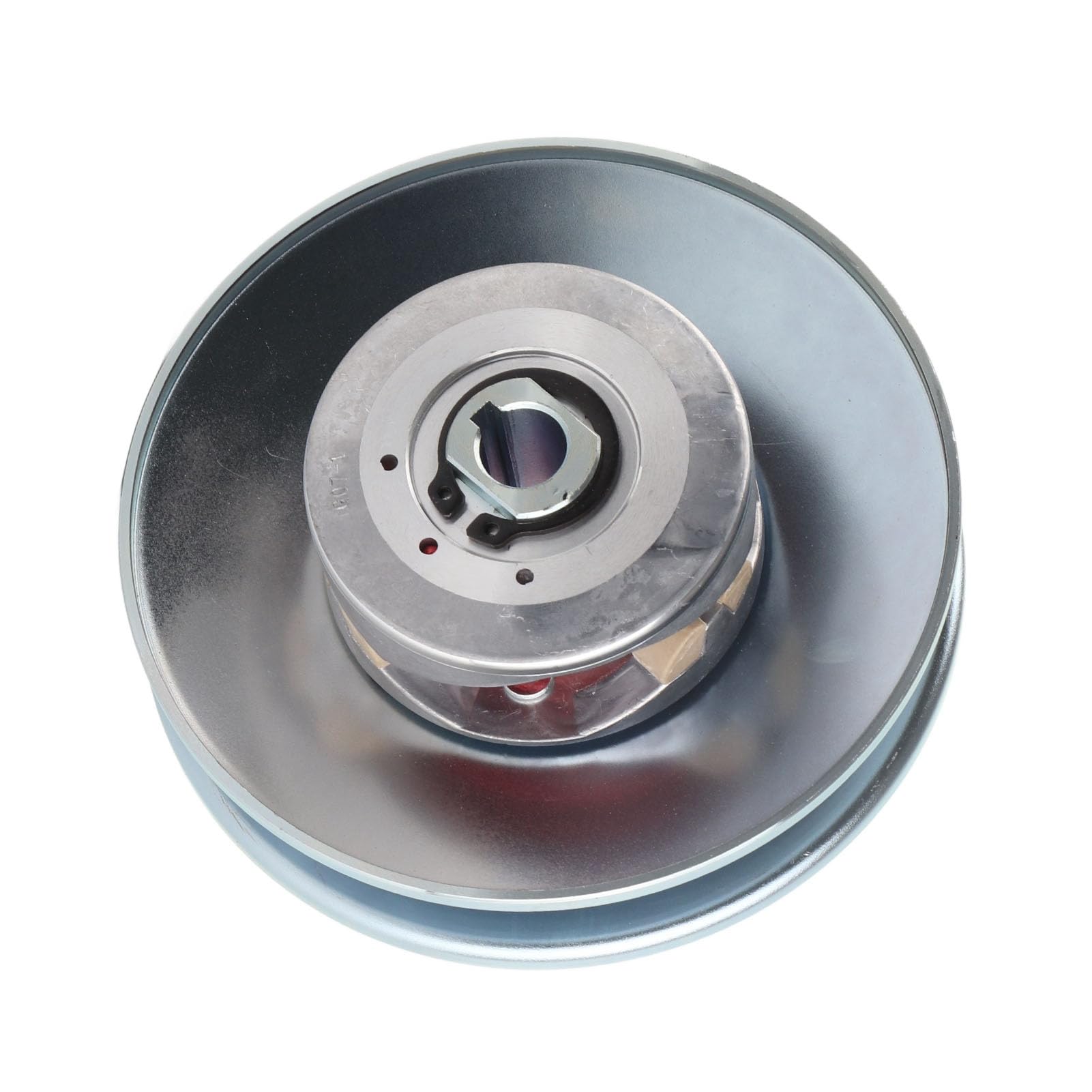 Puleggia in Ferro Durevole con Frizione Condotta con Convertitore di Coppia Serie 30 per Motori da 8-18 CV Go Kart ATV Foro da 3/4 Pollici