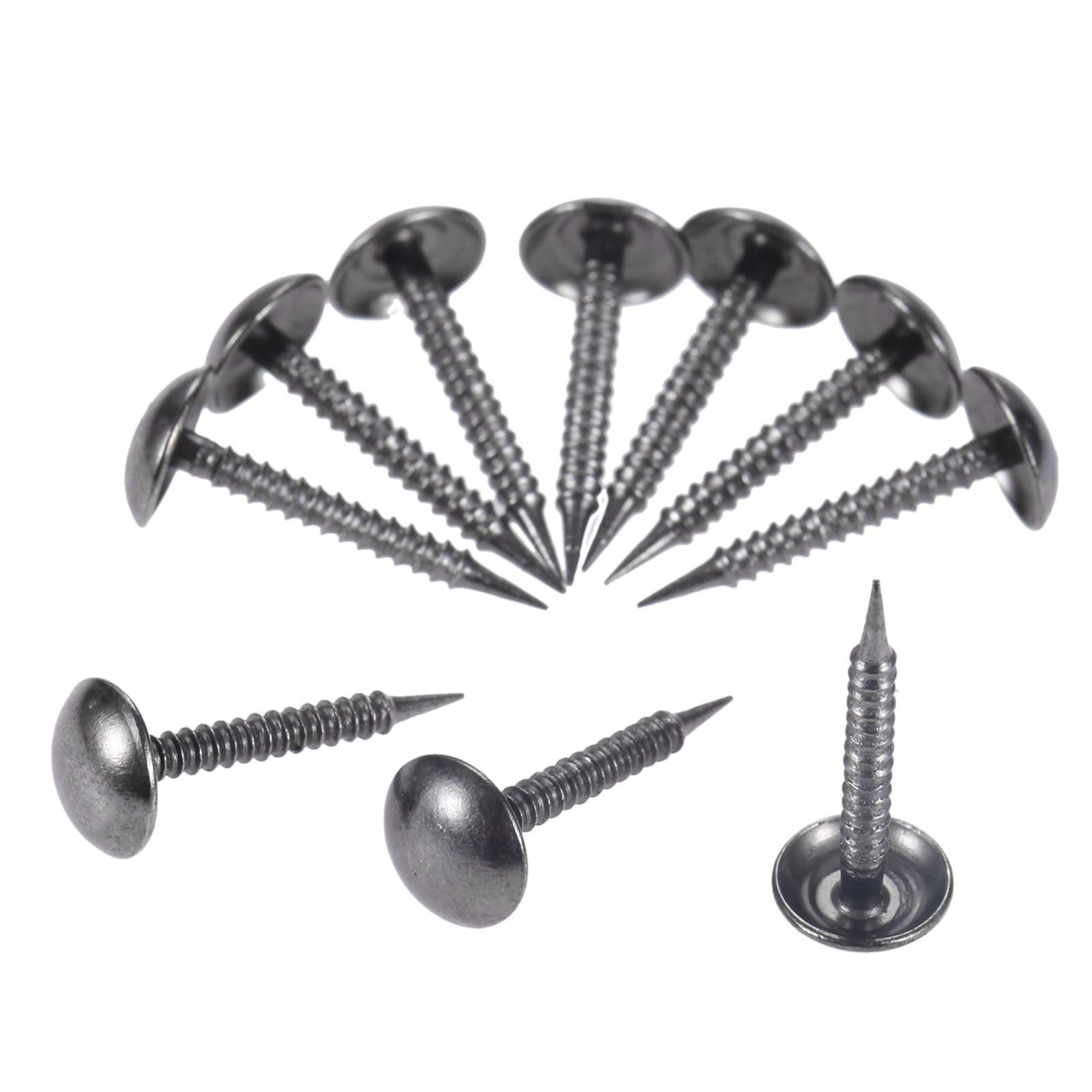 Gwoździe tapicerskie do mebli, 50 szt. Biżuteria Drewniane pudełko Sofa Meble Tack Szpilka Pushnail Drzwi Tapicerka Gwóźdź Sprzęt Meblowy Wystrój Domu 820mm Zwykły