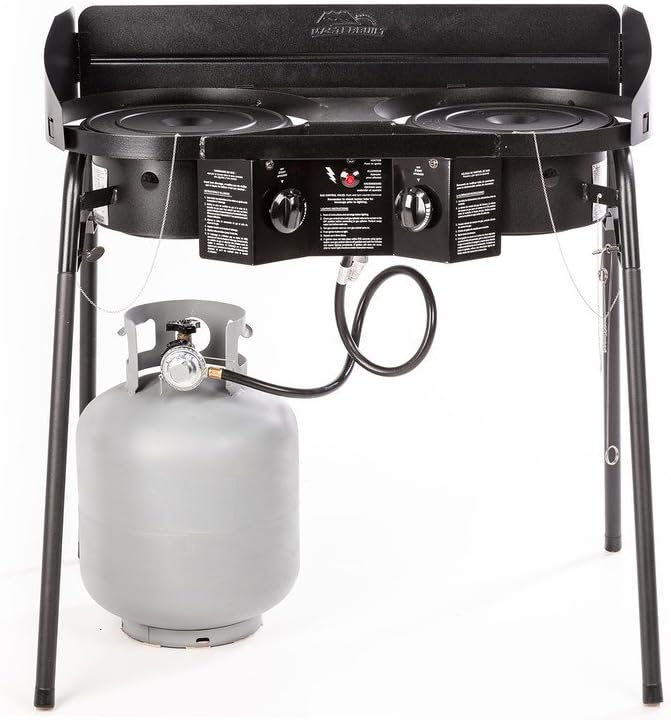 Masterbuilt 20020413 Double-Burner Propane Camp Stove