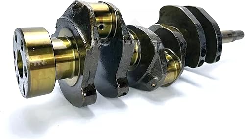 Miniatura 5 de D1703 D1703E Cigüeñal con empuje de rodamiento principal y rodamiento de varilla con para motor Kubota Bobcat Excavadora tractor de carretilla